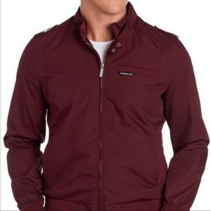 *SOLD* MEMBERS ONLY BURGUNDY JACKET